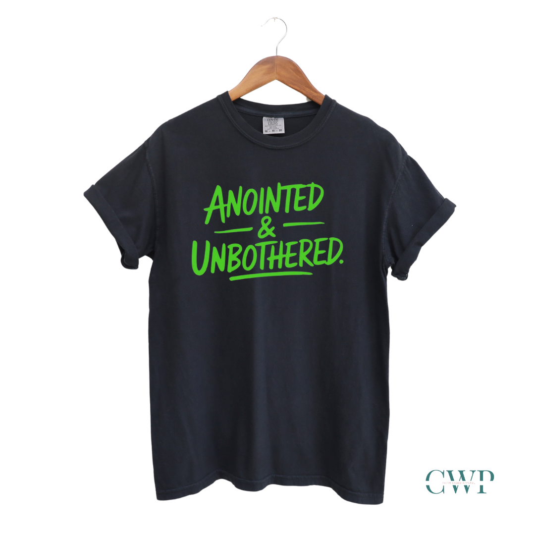 Anointed & Unbothered – Comfort Colors® Faith Tee