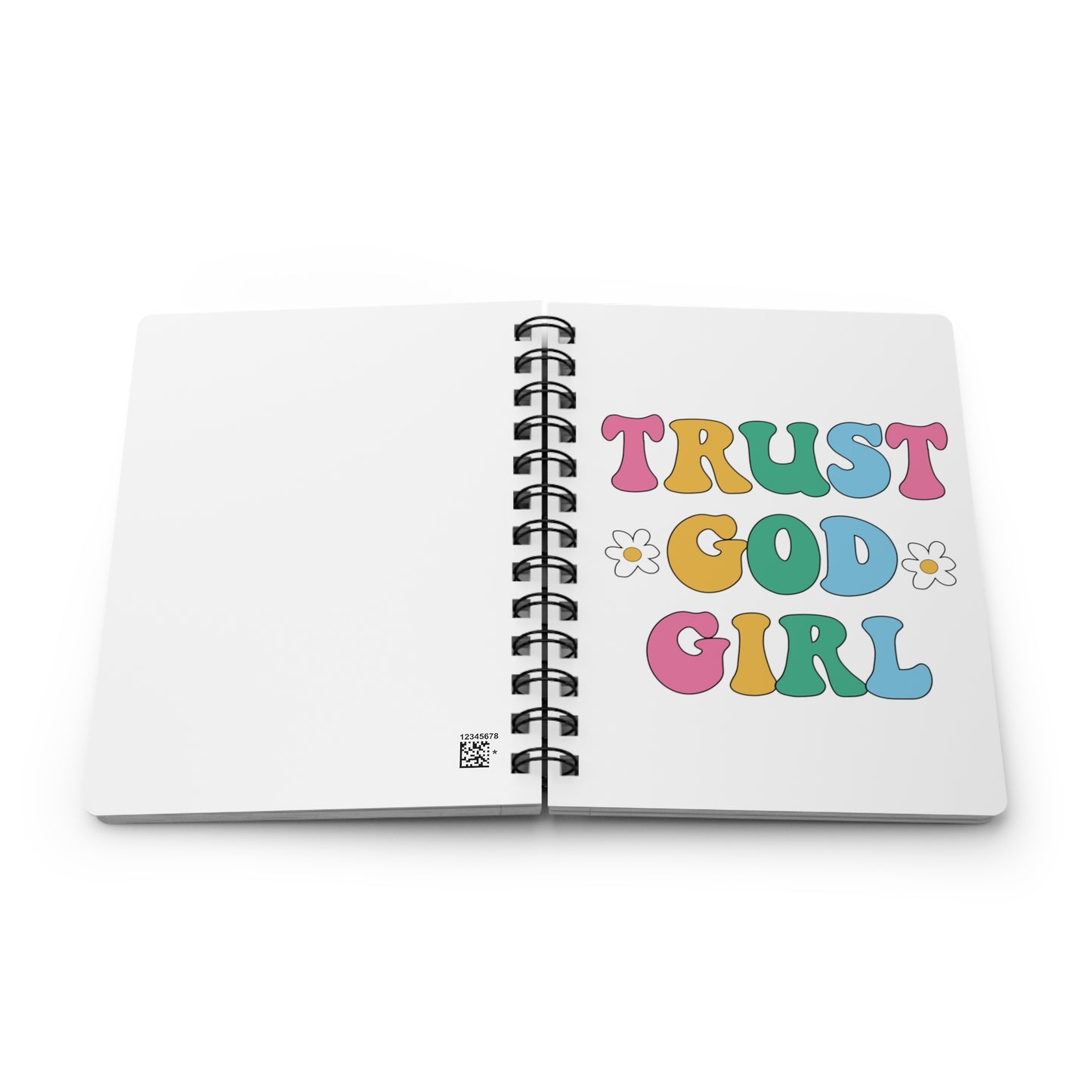 Trust God Girl Spiral Bound Journal