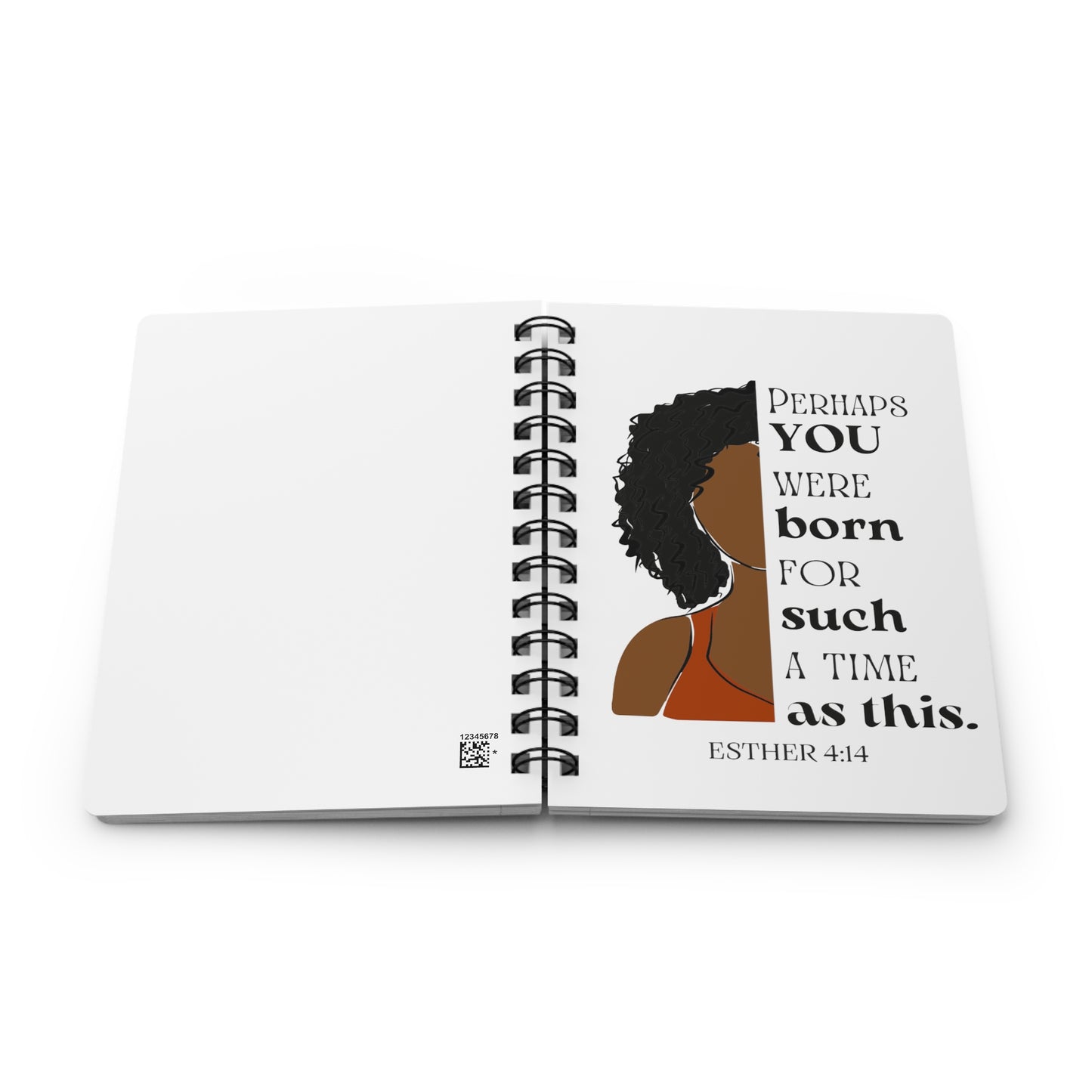 Born For Such A Time Spiral Bound Journal