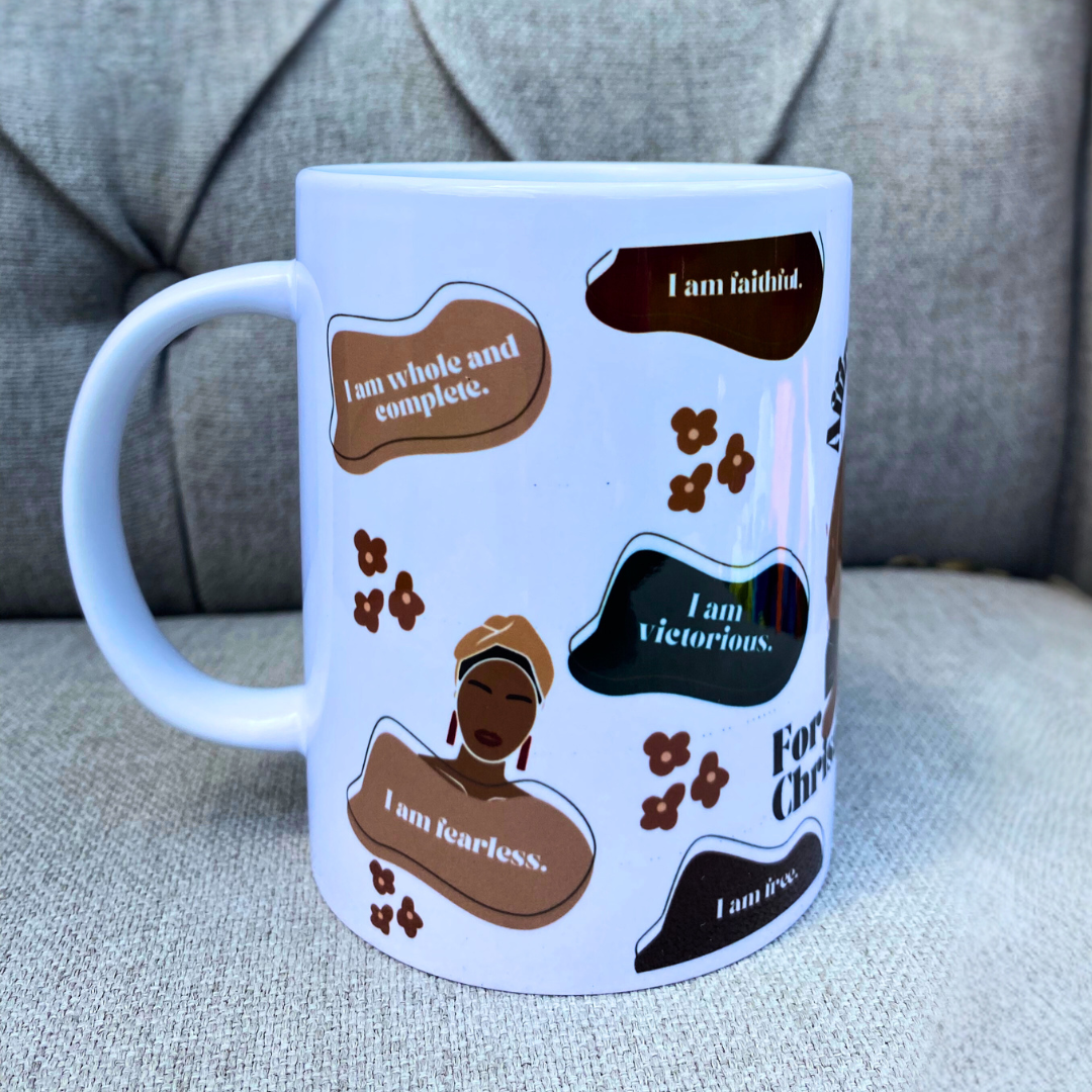 Affirmations For Christian Women Mug 150z