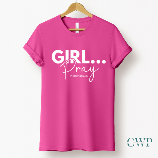Girl Pray Philippians 4:6