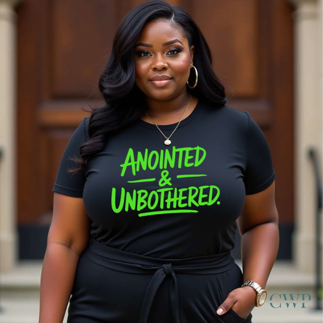 Anointed & Unbothered – Comfort Colors® Faith Tee