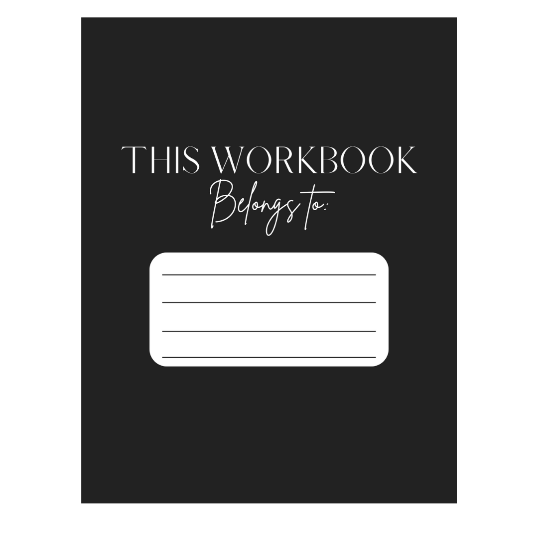 30 Day Bible Study Devotional & Workbook For Christian Woman: Black And White Print