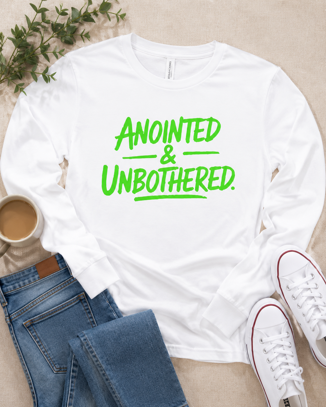 Anointed & Unbothered Long Sleeve T-shirt