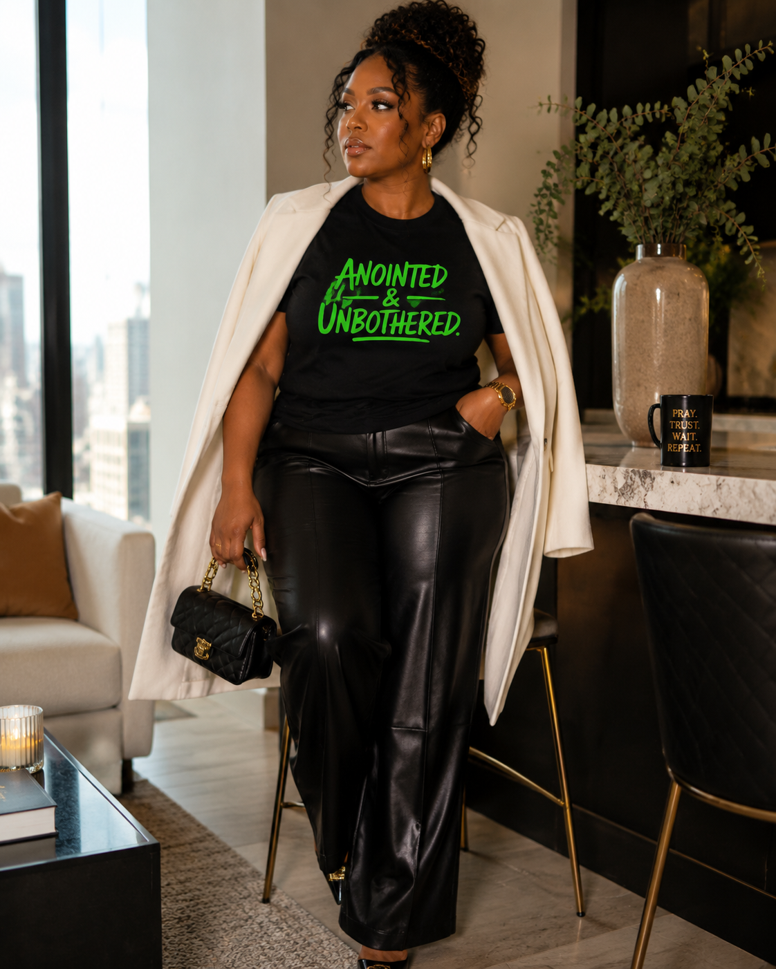 Anointed & Unbothered – Comfort Colors® Faith Tee