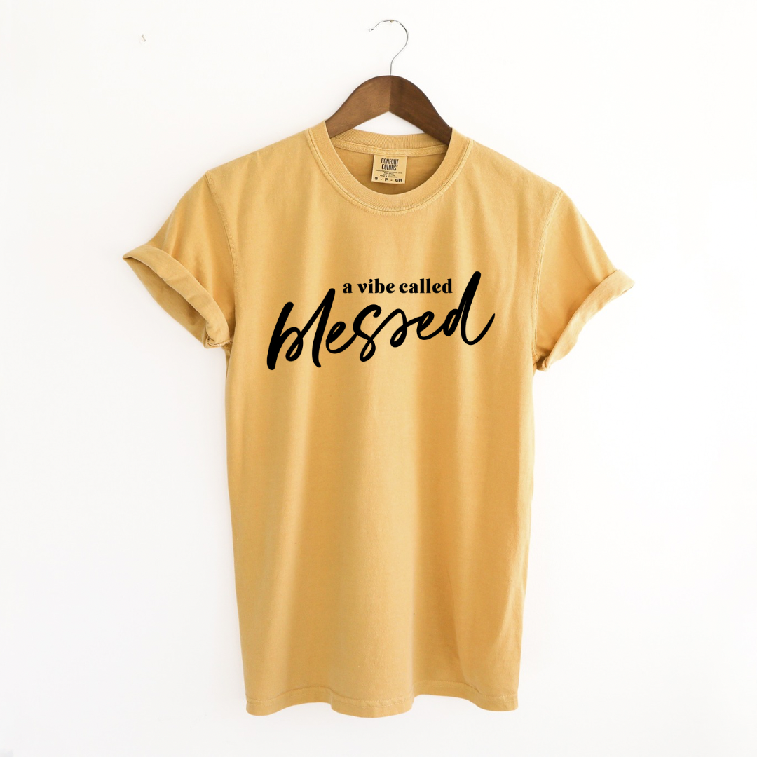 A Vibe Called Blessed Crewneck Unisex Tee
