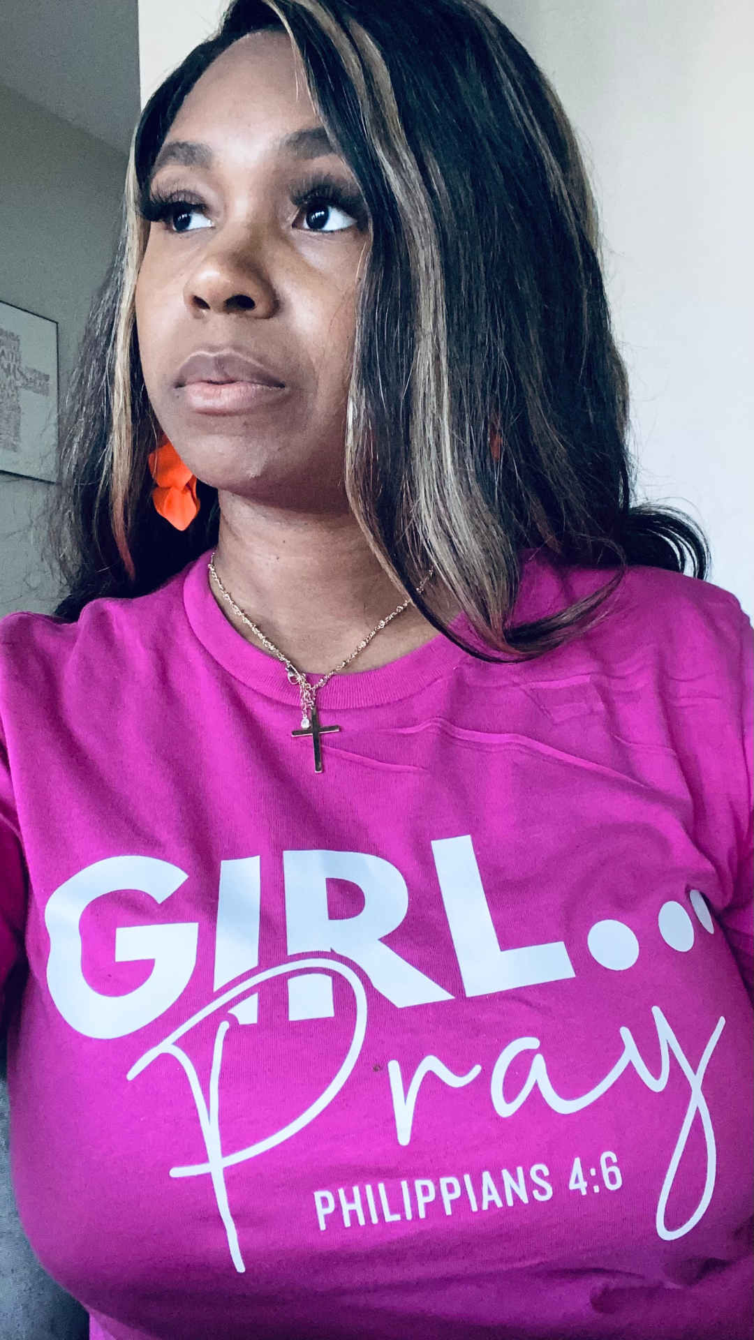 Girl Pray Philippians 4:6