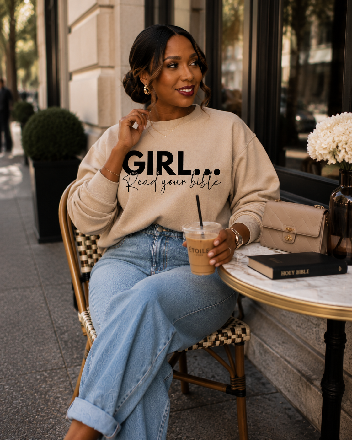 Girl Read Your Bible Sweatshirt