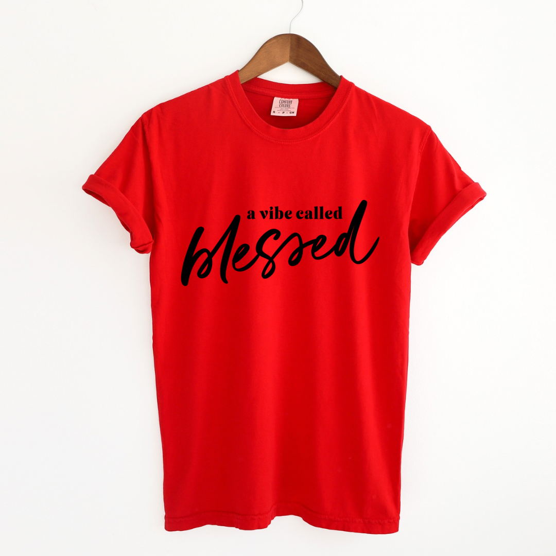 A Vibe Called Blessed Crewneck Unisex Tee
