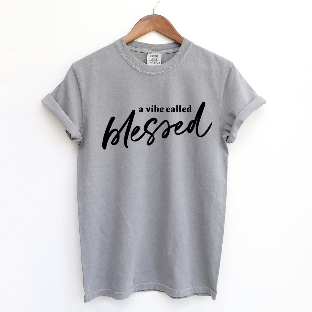 A Vibe Called Blessed Crewneck Unisex Tee