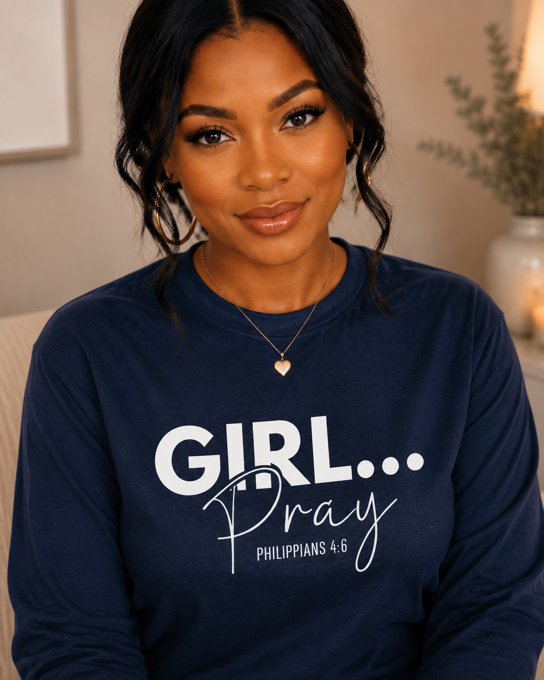 Girl Pray Long Sleeve T-shirt