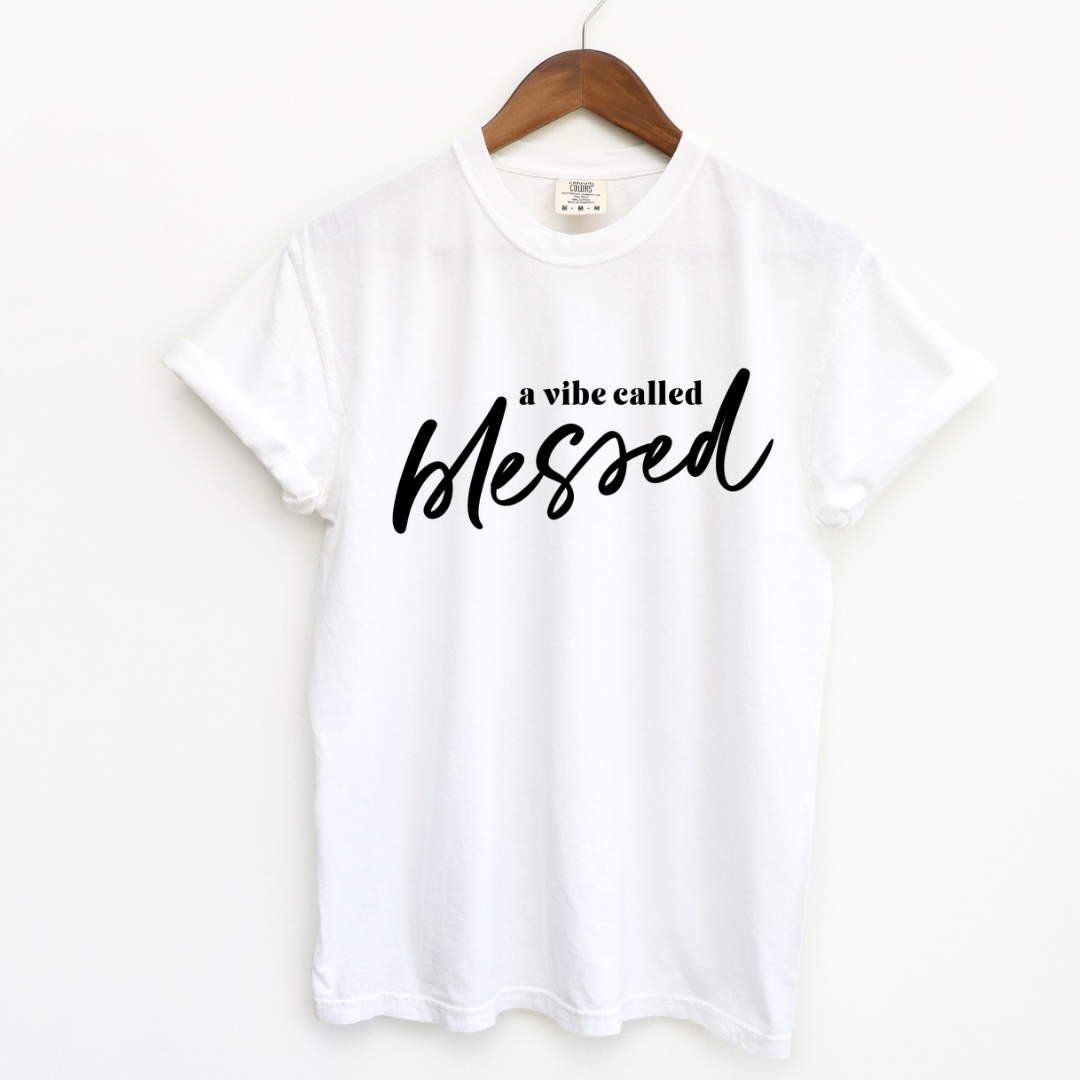 A Vibe Called Blessed Crewneck Unisex Tee