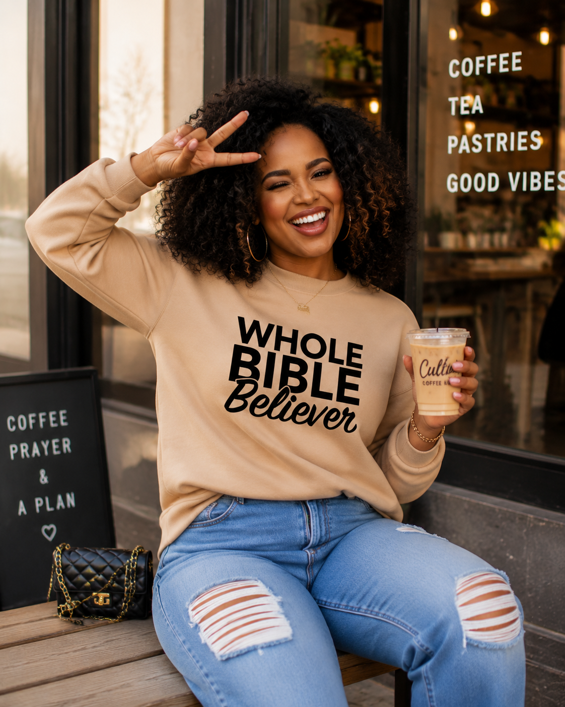 Whole Bible Believer Sweatshirt