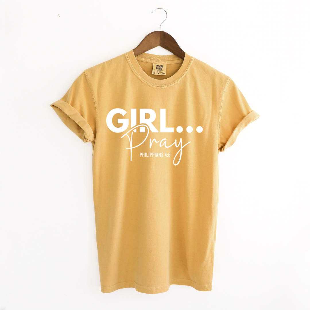 Girl Pray Philippians 4:6