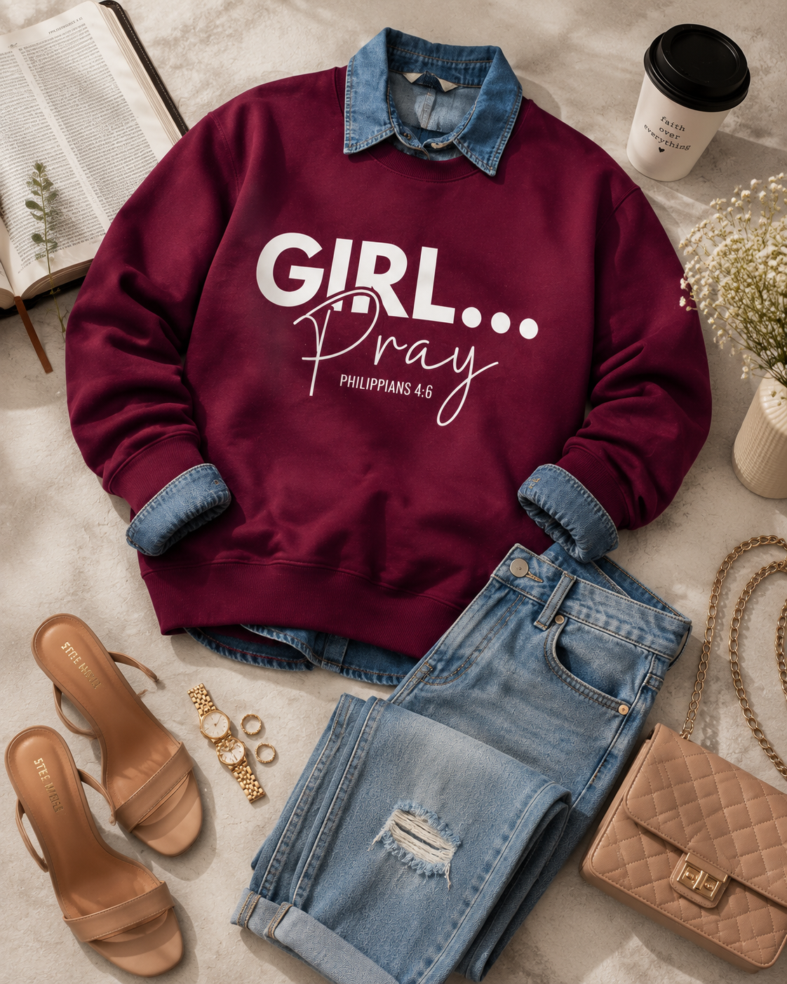 Girl Pray Sweatshirt