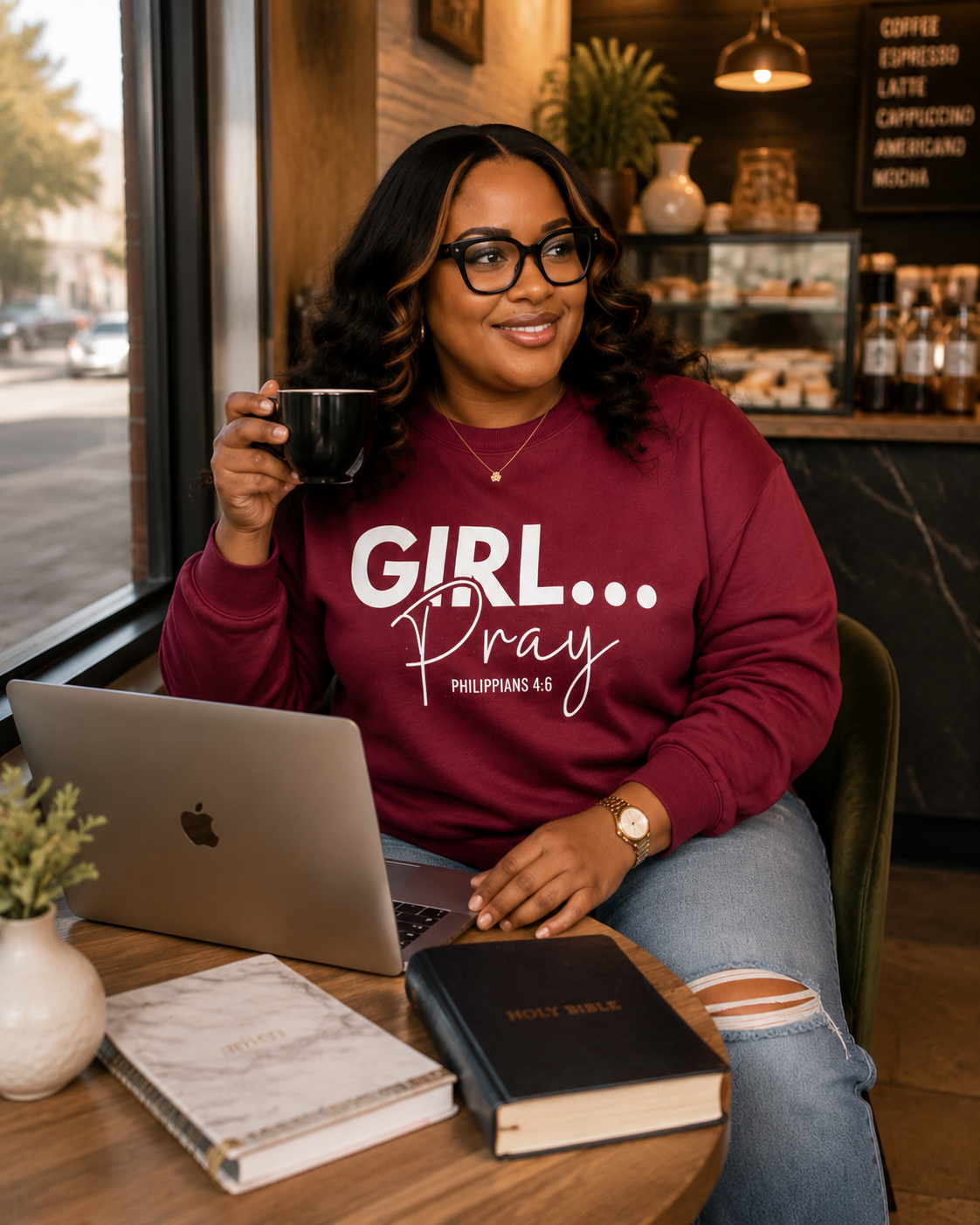 Girl Pray Sweatshirt
