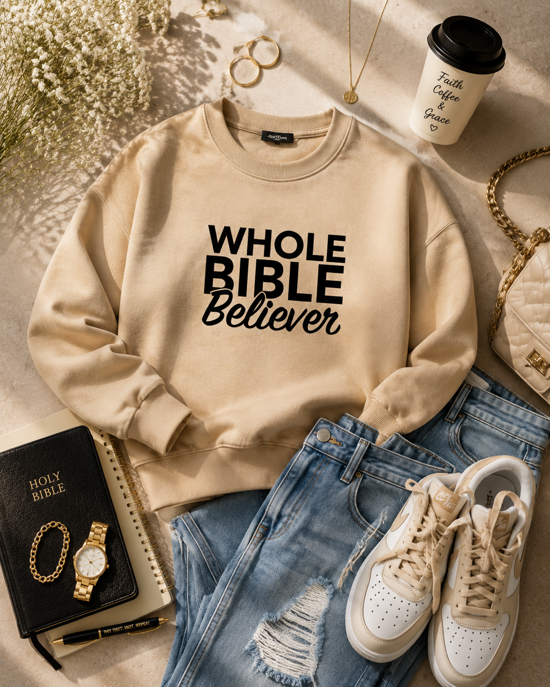 Whole Bible Believer Sweatshirt