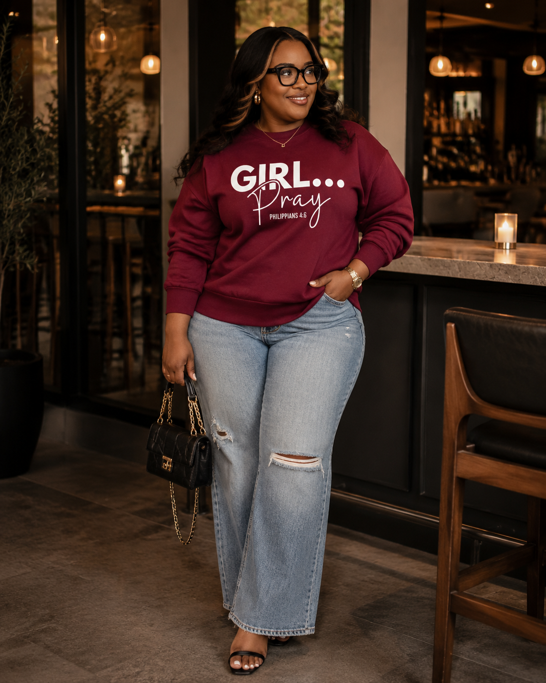 Girl Pray Sweatshirt