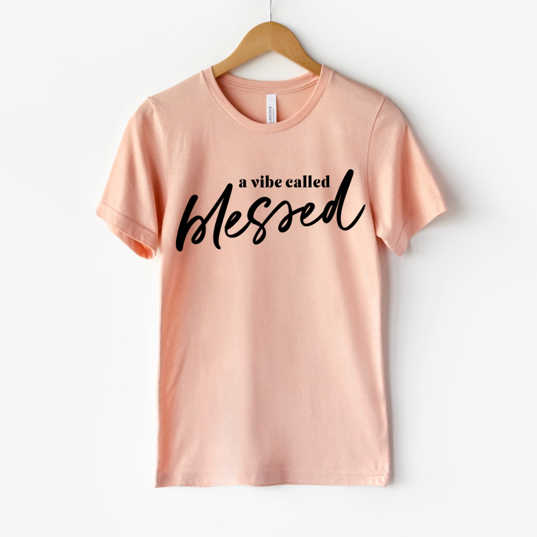 A Vibe Called Blessed Crewneck Unisex Tee