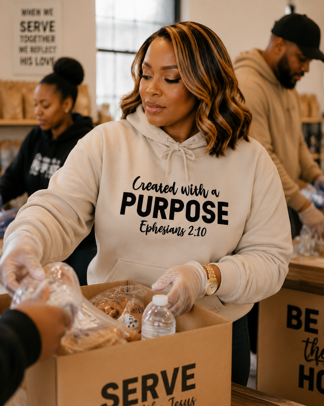 Created with Purpose Hoodie
