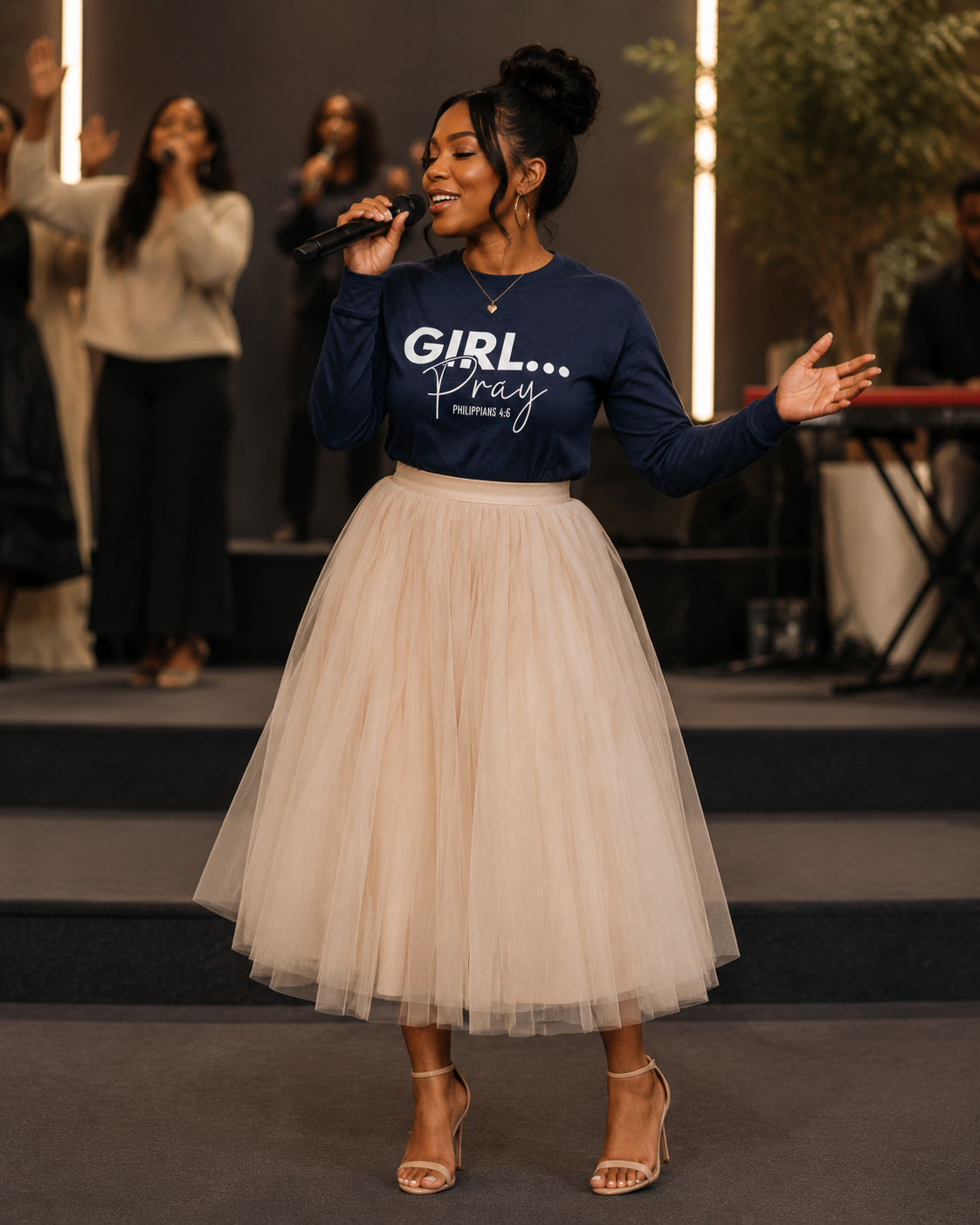 Girl Pray Long Sleeve T-shirt