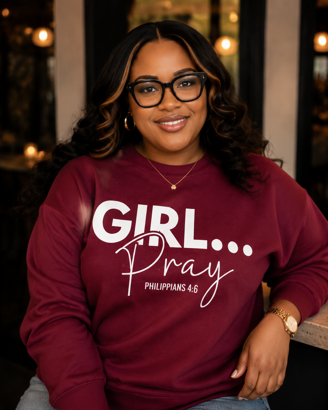 Girl Pray Sweatshirt