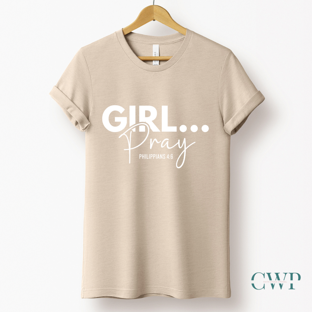 Girl Pray Philippians 4:6