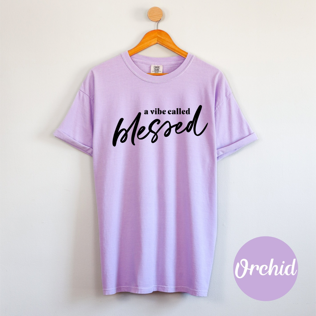 A Vibe Called Blessed Crewneck Unisex Tee
