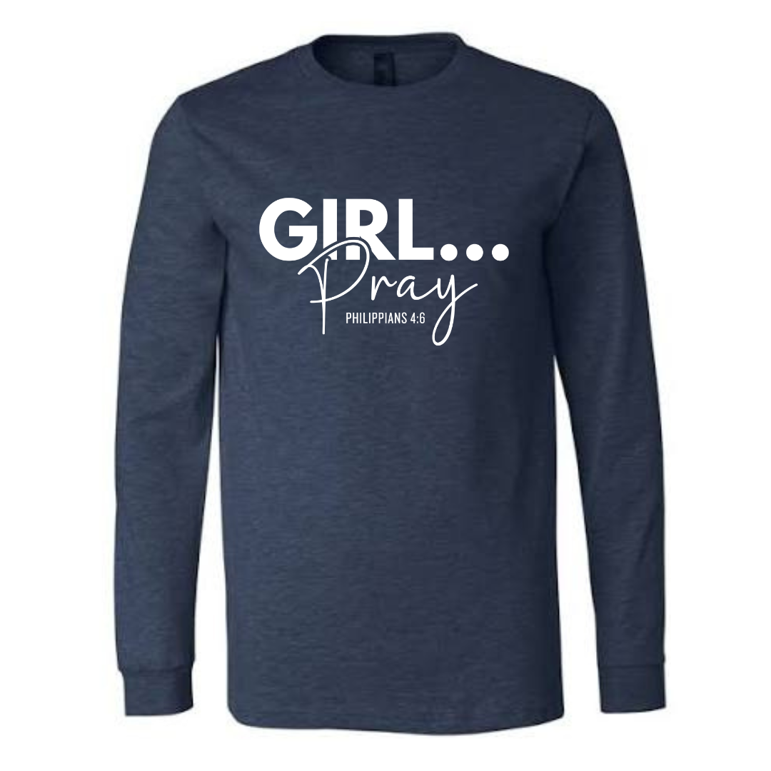 Girl Pray Long Sleeve T-shirt