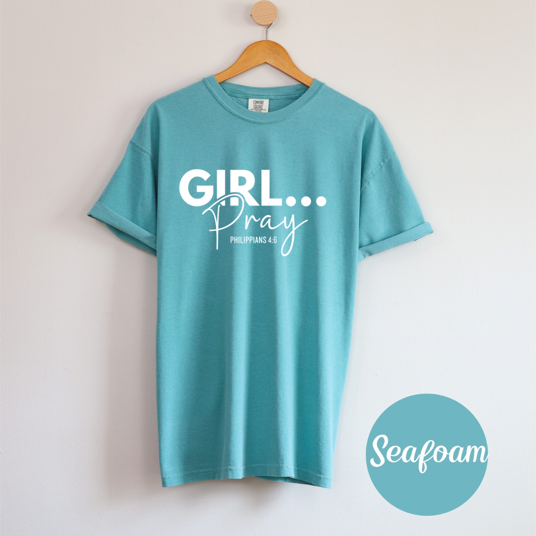 Girl Pray Philippians 4:6