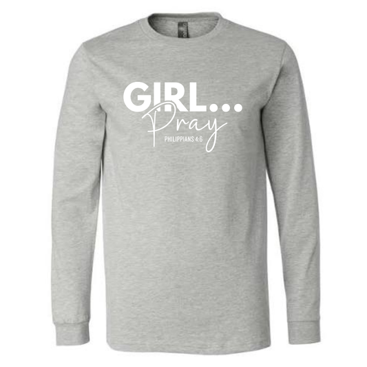Girl Pray Long Sleeve T-shirt