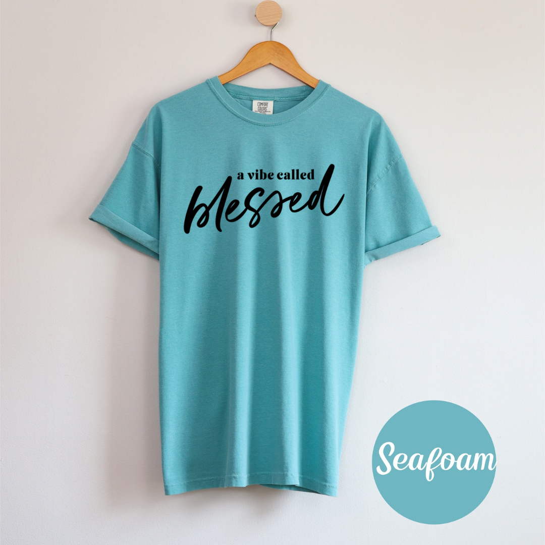 A Vibe Called Blessed Crewneck Unisex Tee