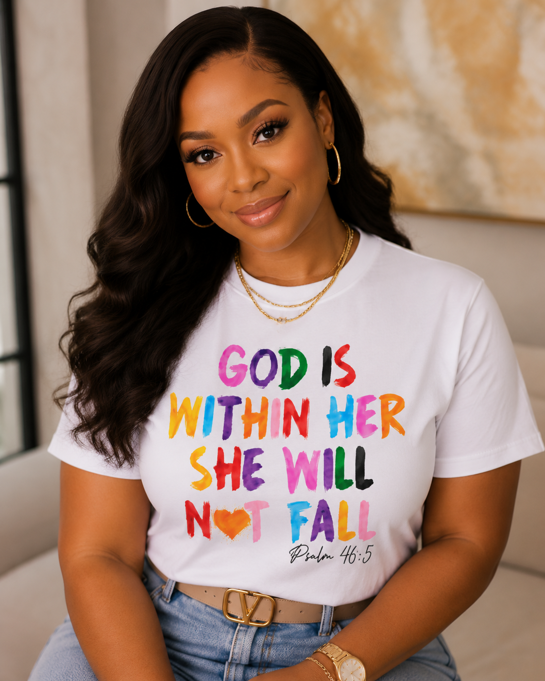 God Is With Her Psalms 46:5