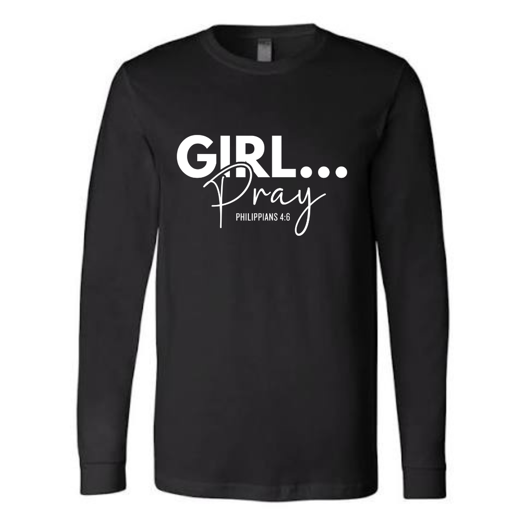 Girl Pray Long Sleeve T-shirt