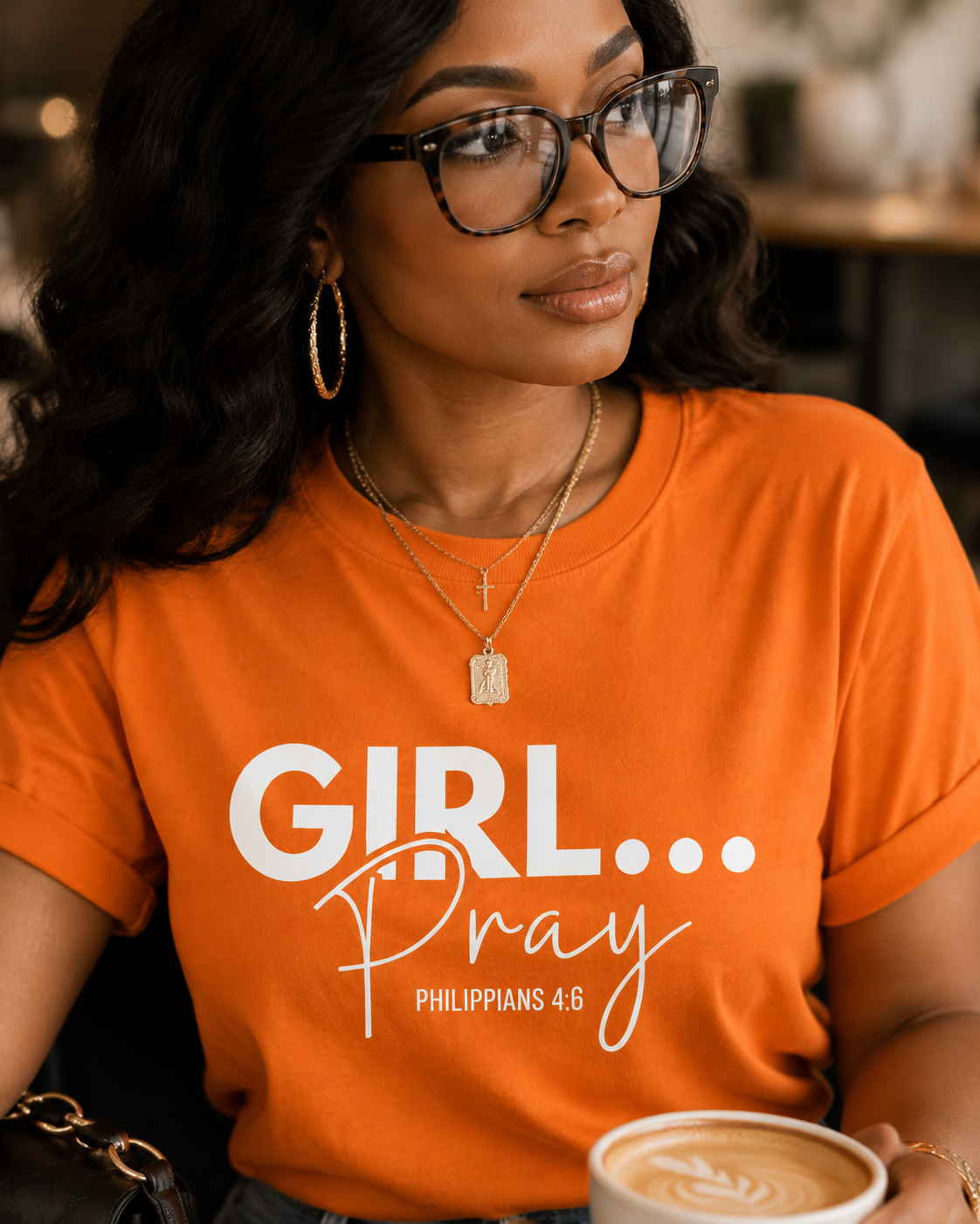 Girl Pray Philippians 4:6