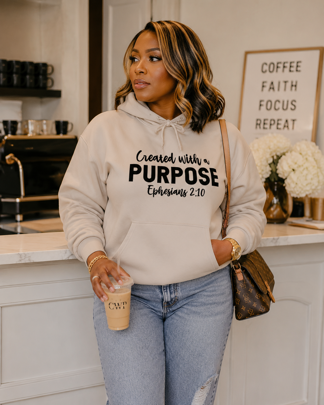 Created with Purpose Hoodie