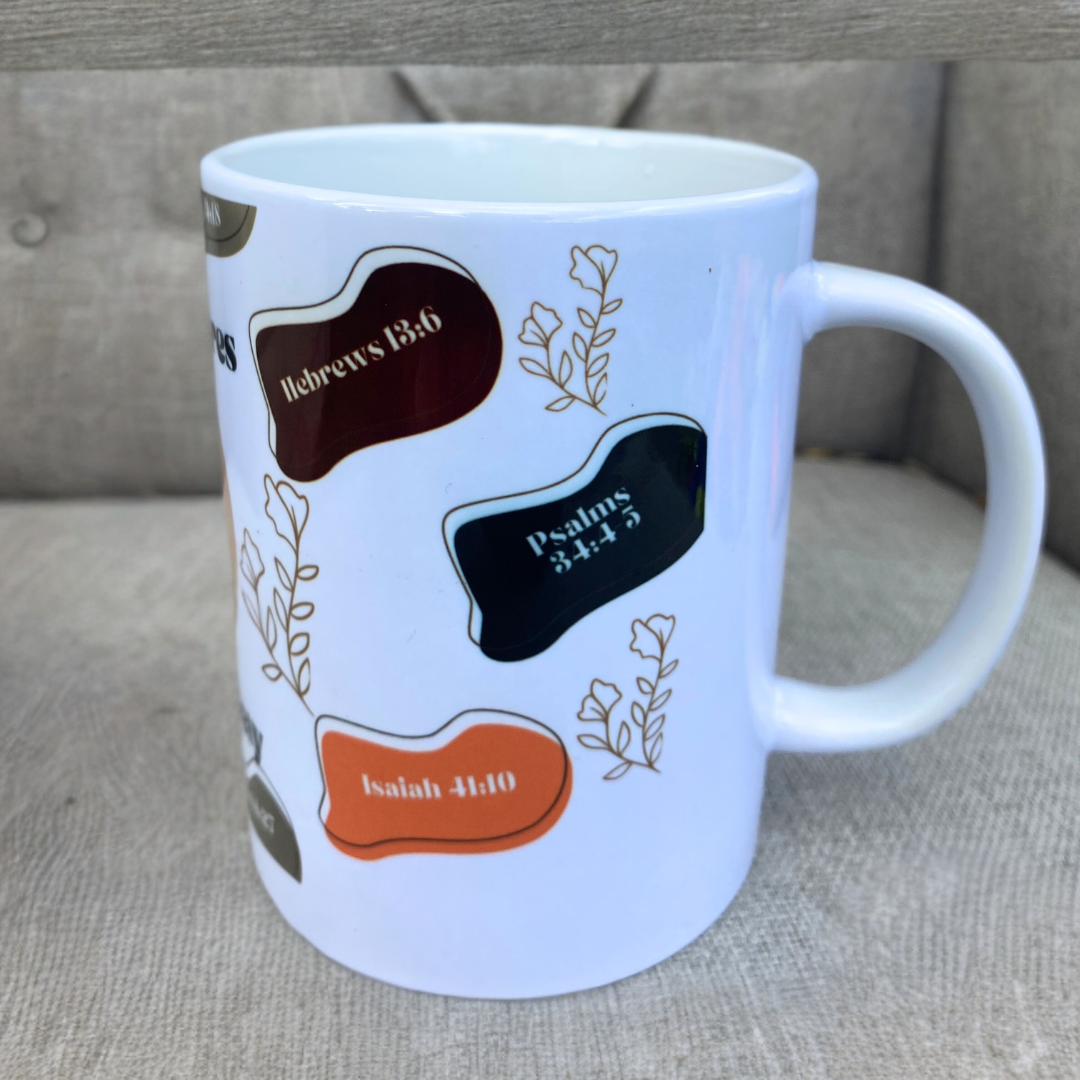 Daily Scriptures For Fear & Anxiety 15oz Mug