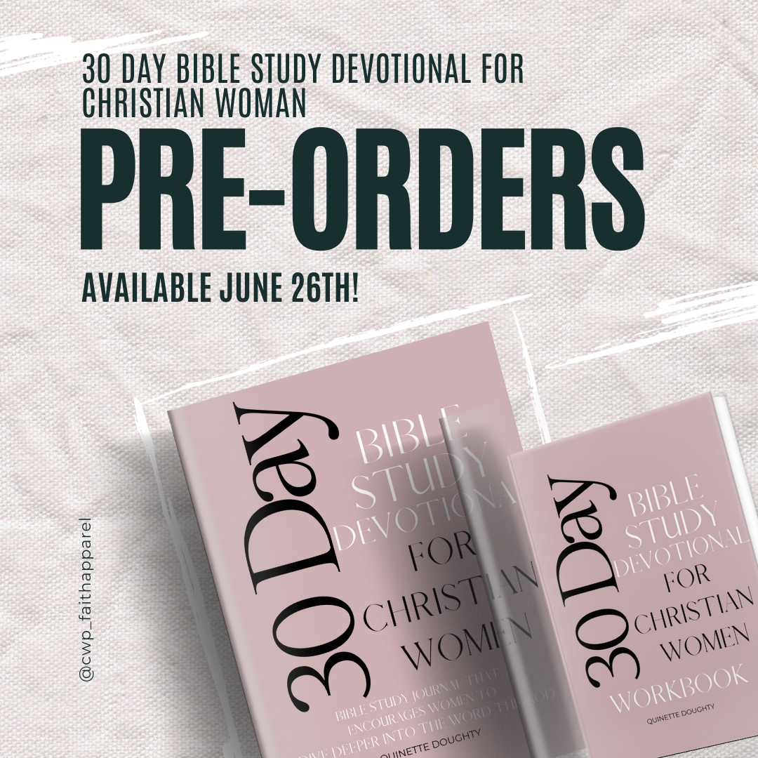 30 Day Bible Study Devotional & Workbook For Christian Woman: Black And White Print